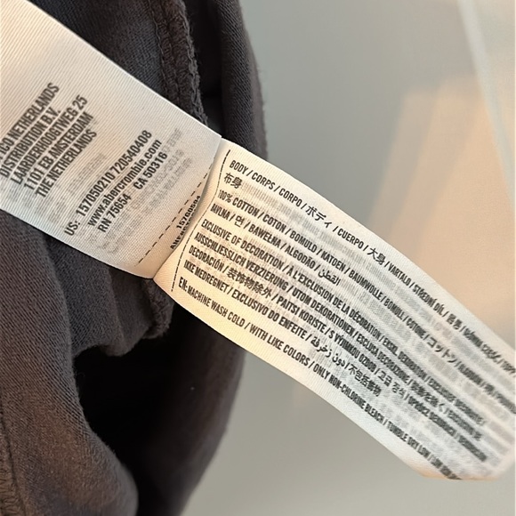 Abercrombie women’s soft boyfriend tee Large - Picture 4 of 4